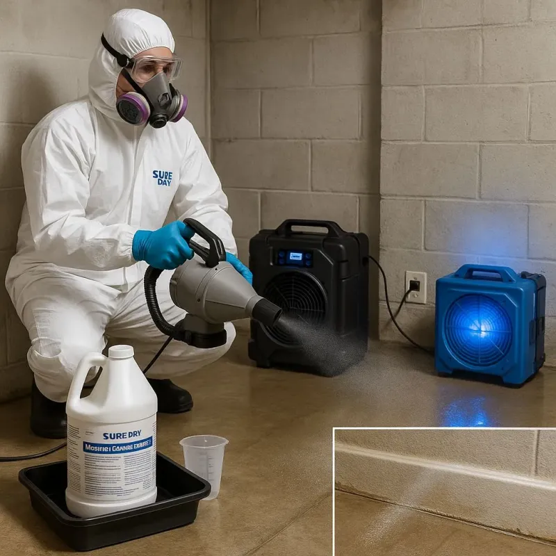 Sanitization and Odor Removal process in Dry Ridge, OH
