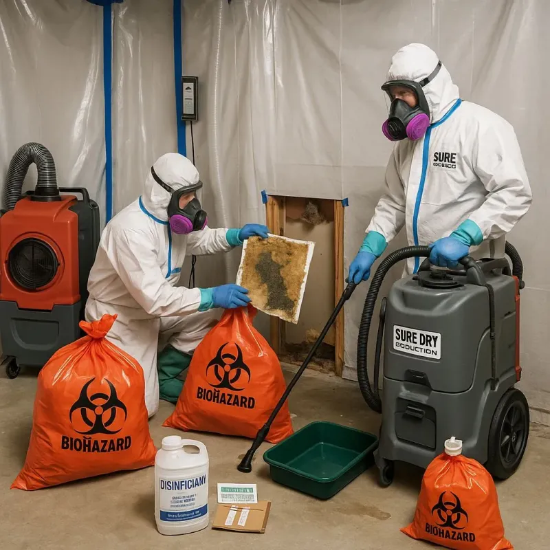 Contaminated Water Handling Protocols process in Dry Ridge, OH