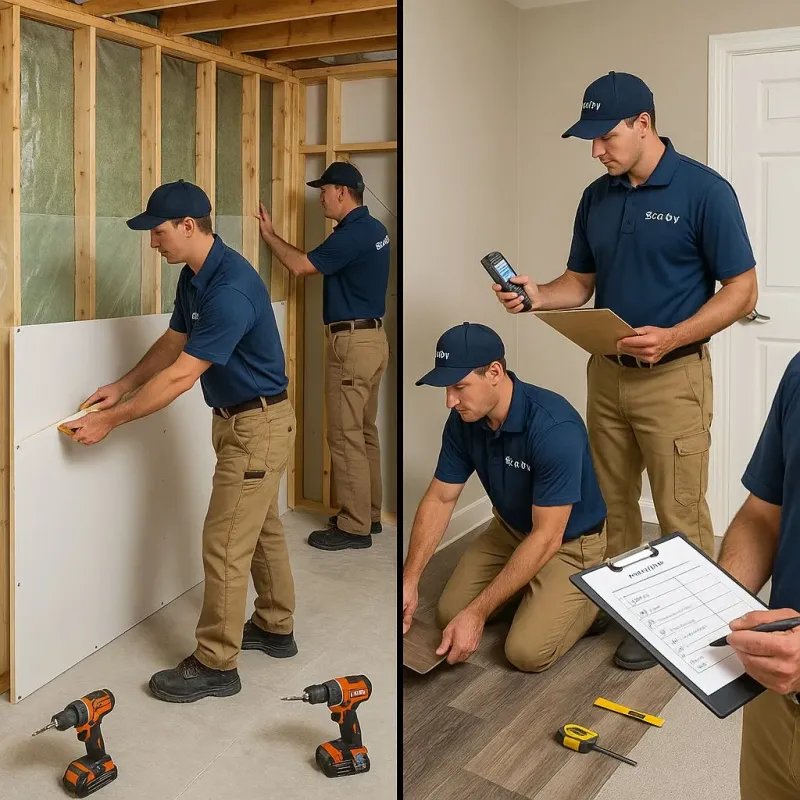 Repairs and Reconstruction process in Dry Ridge, OH
